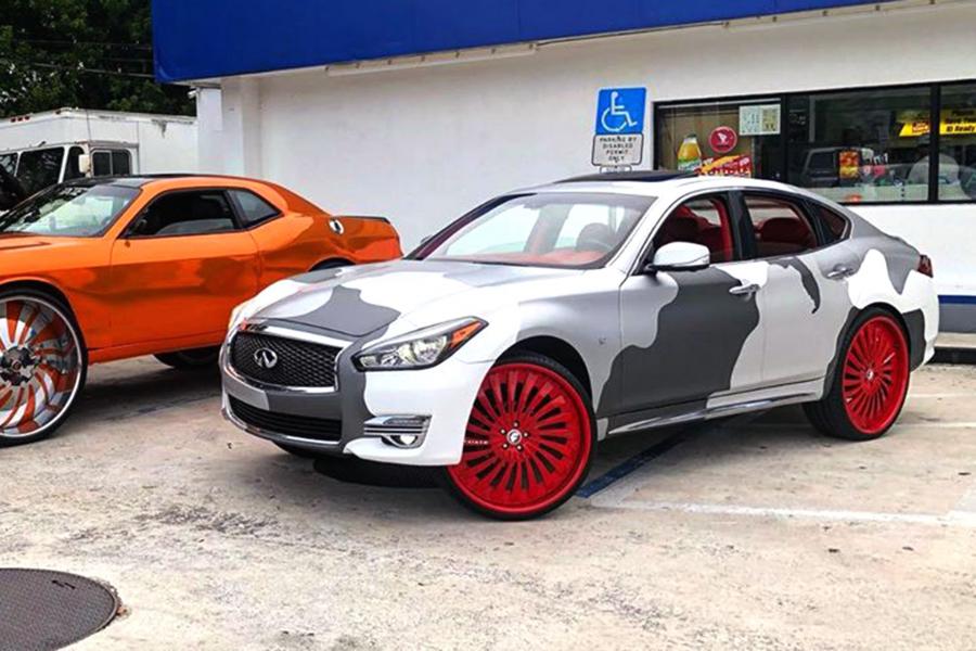  Infiniti M56 on Forgiato Wheels (Autonomo-L) 2019 года  (фото 2 из 3)